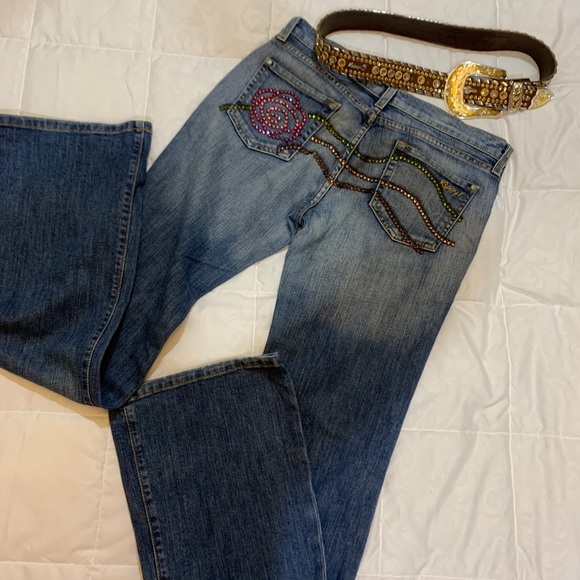 Kippy’s Embellished Jeans Size 28 - Picture 2 of 3